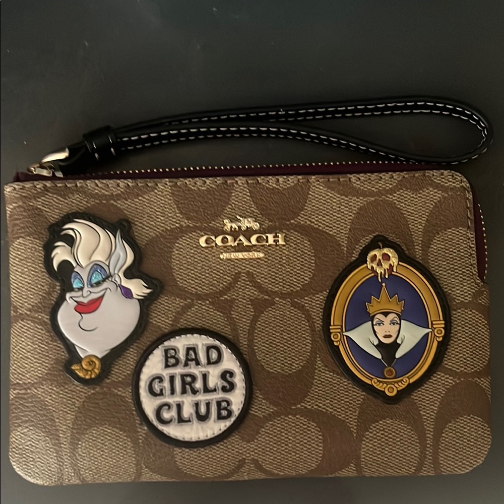 Coach wrist wallet